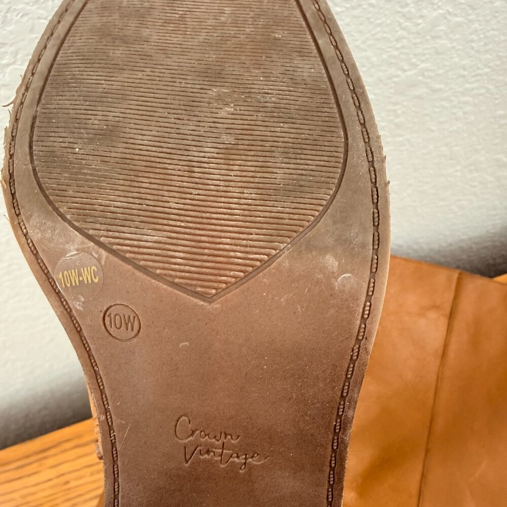 Crown Vintage Women's Tan Boots - Picture 8 of 9
